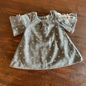 Girls 18M Grey and Gold Top